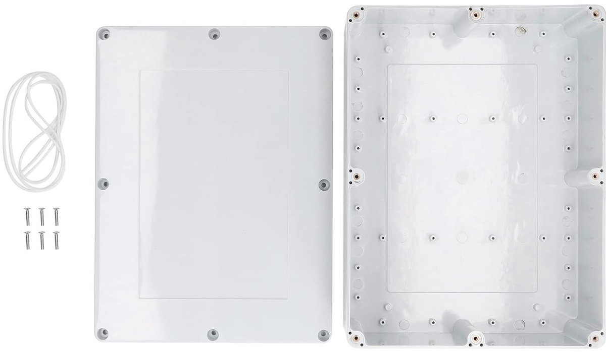 Case ABS Project Box Plastic Elektrische Dozen Printplaat Beschermende Power Behuizing Accessoire 320x240x110mm