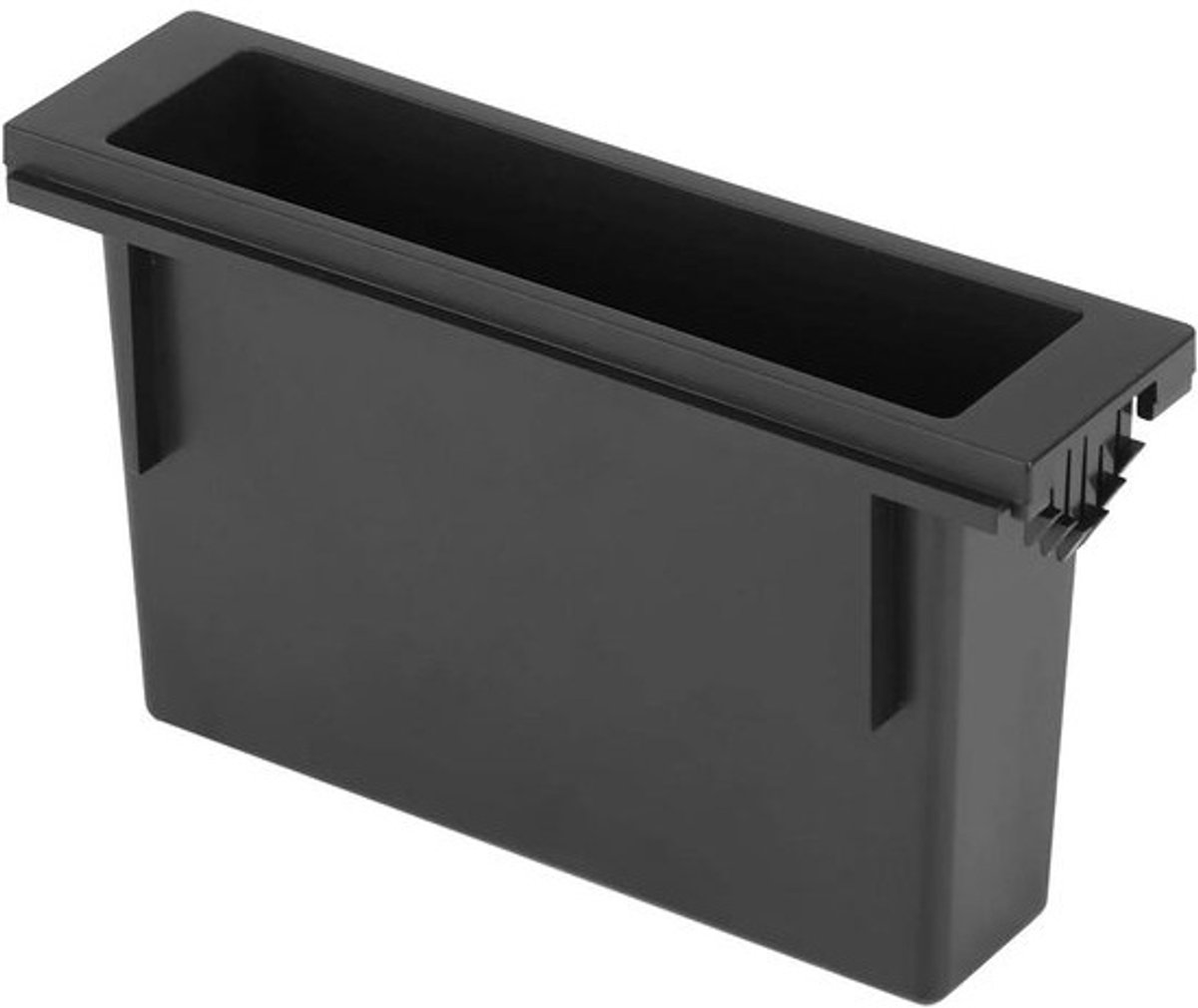Autoradio Opbergvak - Dashboard Box - Auto Interieur - Naadloze Integratie - 1-DIN - Zwart