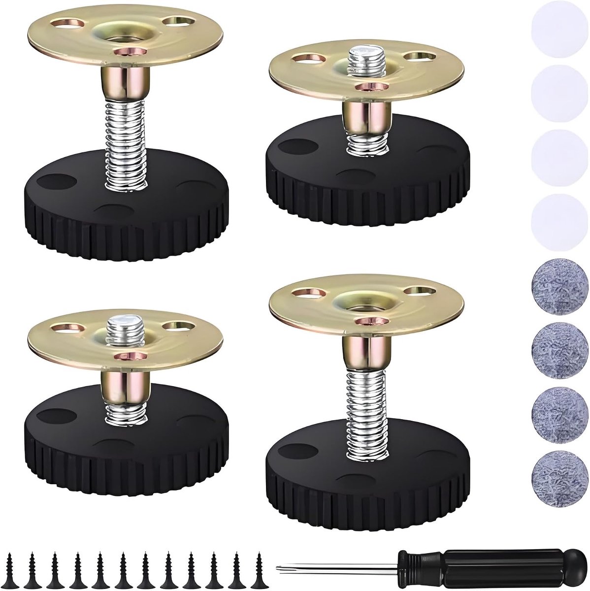 Dailygoods - Verstelbare Hoofdbordstoppers voor Bedden en Meubels