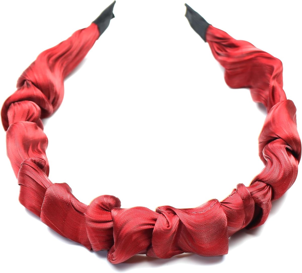 Hoofdband haarband vrouwen hoofdbanden haarband haaraccessoires hoofdtooi 1 stuk (wijnrood)