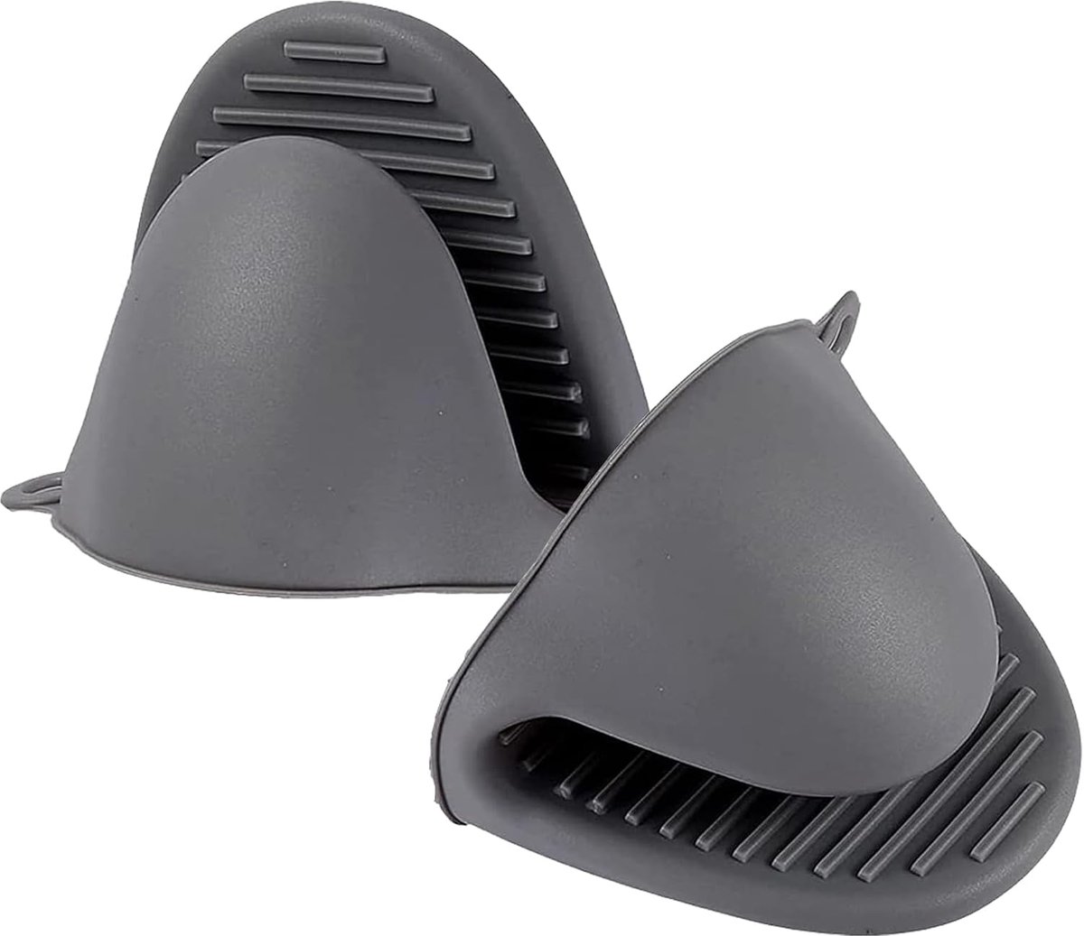 Ovenwanten, 2 stuks siliconen ovenwanten siliconen ovenhandschoenen antislip mini-ovenwanten hittebestendige pannenhouder, mini siliconen handschoenen voor koken, bakken en barbecueën
