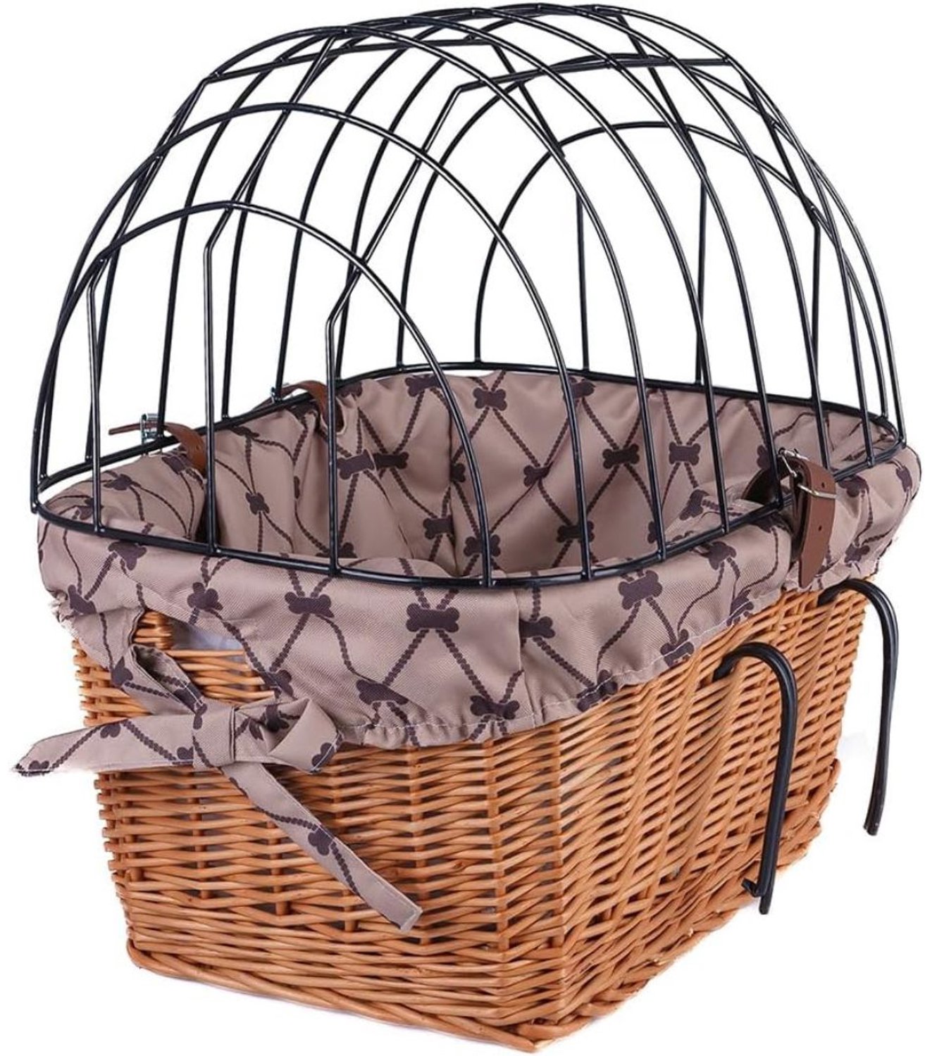 Vantivo® Luxe Fietsmand - Fietsmand Hond Voorop - Fietstas - 40x20cm - Huisdierenvervoer