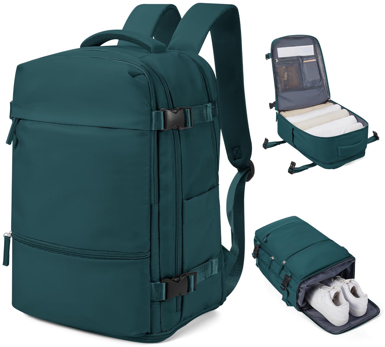 Backpack met vacuümfunctie - Handbagage 40x30x20 cm