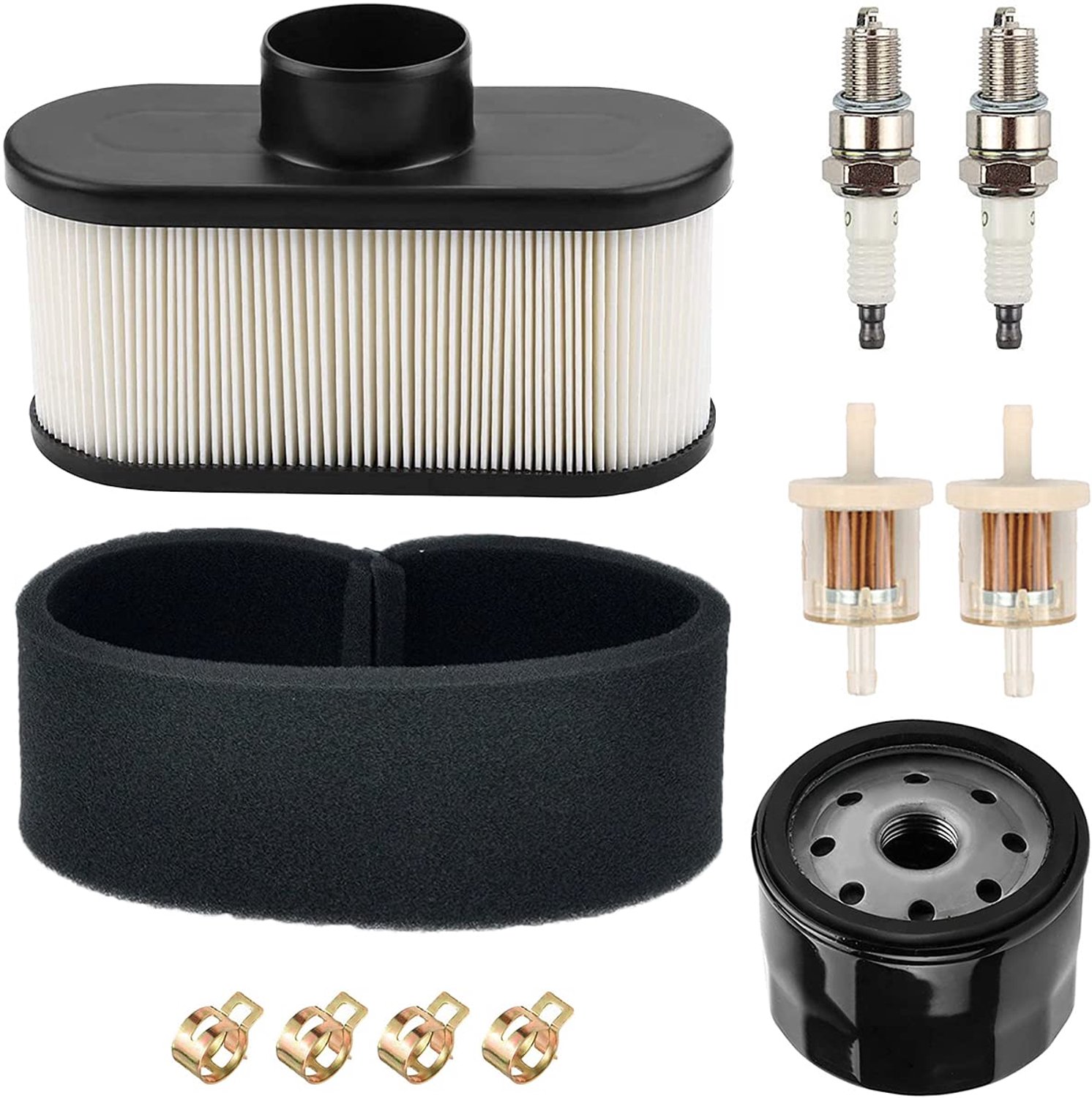 11013-0752 11013-7047 luchtfilter met voorfilter, vervanging voor FR651V, FR730V, FR691V, FS691V, FS481V, FS541V, FS600V, 4-takt motoren, met oliefilter, brandstoffilter