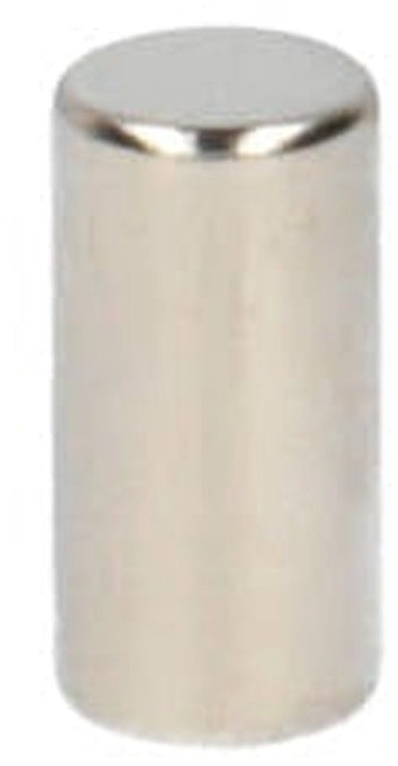 Neodymium Staafmagneet Ø5 x 10 mm N48 NiCuNi – 20 stuks