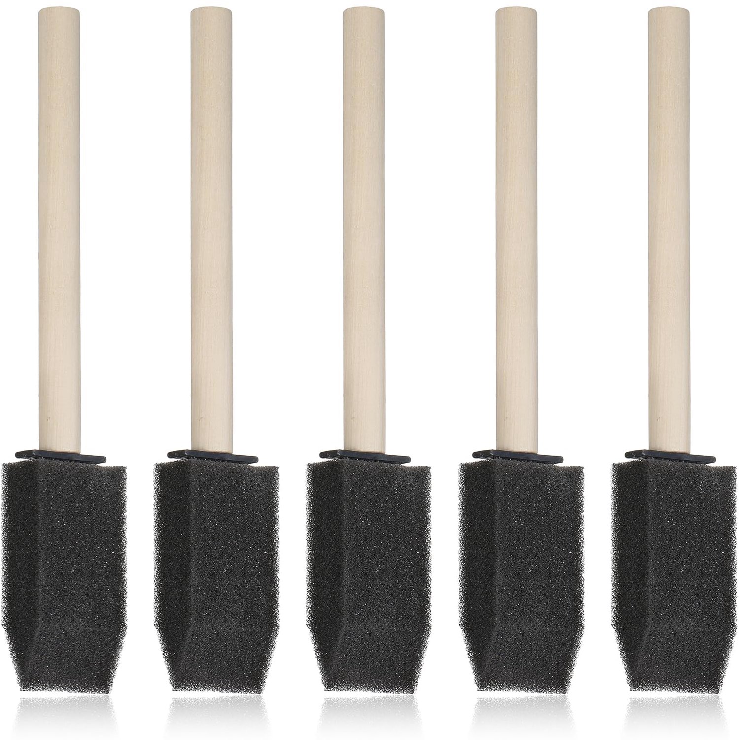 5 Stuks Foam Verfkwasten voor Creatieve Projecten