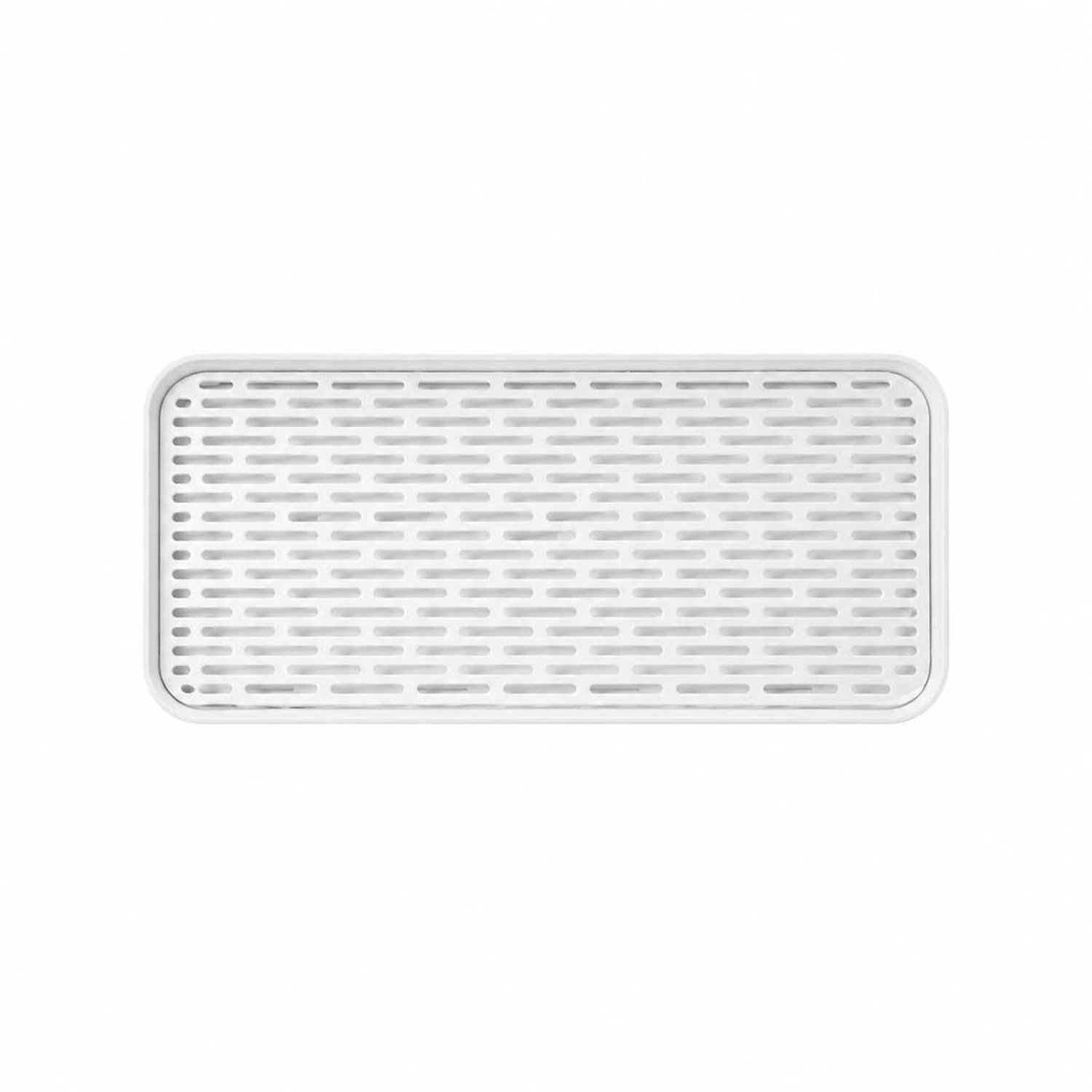 Drainer voor Keukenspoelbak Wit 31 x 17,5 x 2,2 cm