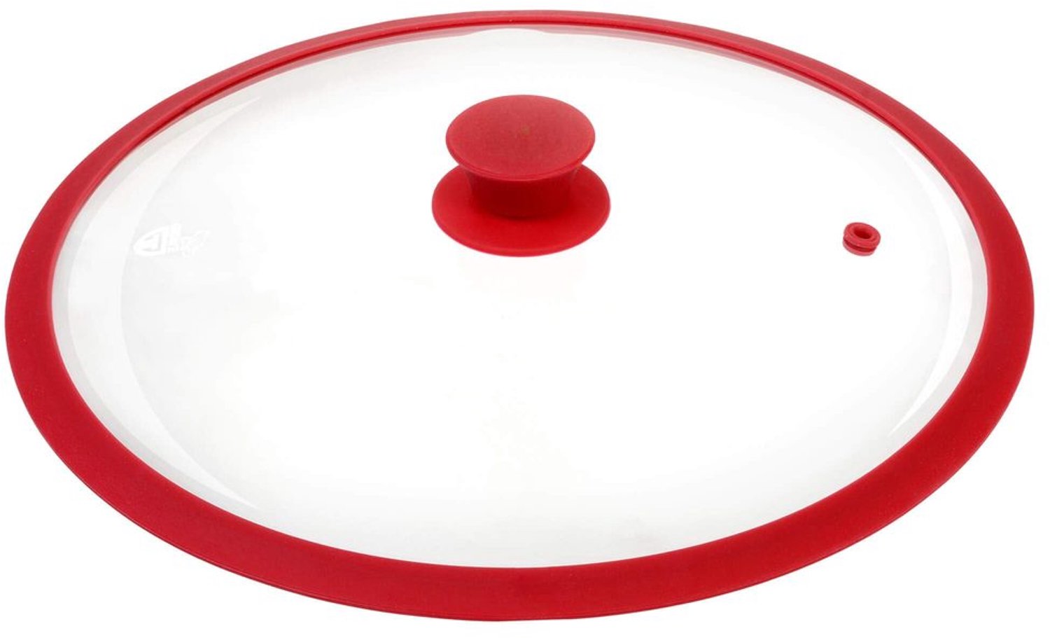 Panlid 32cm - Glas met siliconen rand
