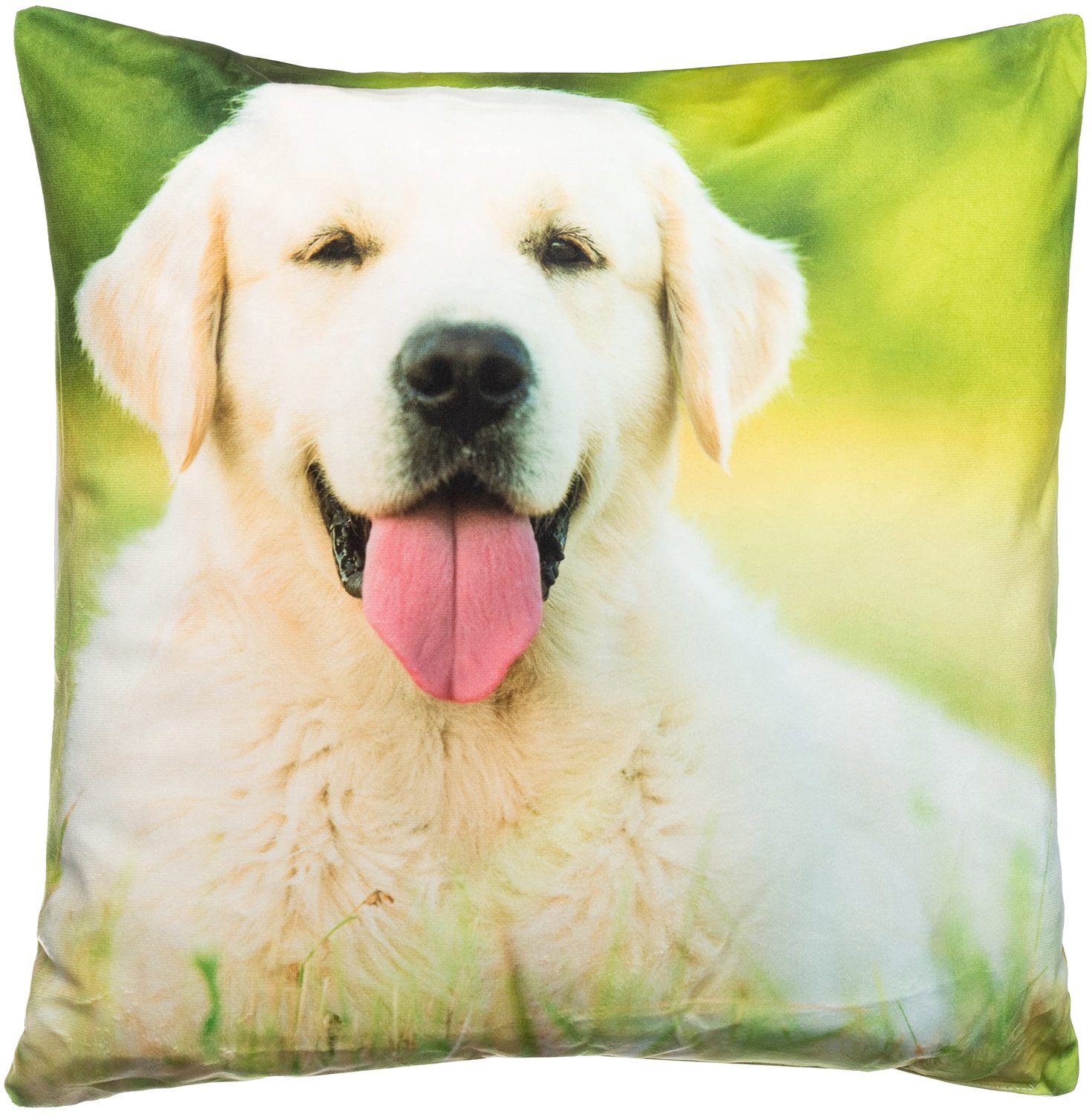Decoratieve Kussen met Terrier Puppy Motief 40 x 40 cm