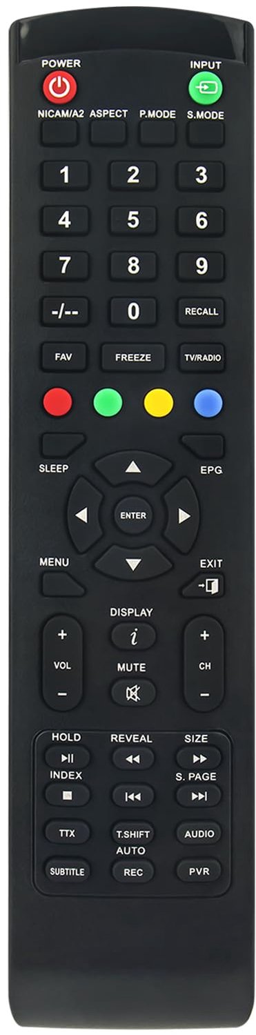 Vervangende Afstandsbediening voor Polaroid/SENCOR TV