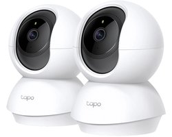 Tapo C200 Beveiligingscamera binnen 2 pak - 1080P- Full HD- Pan/Tilt - WiFi camera
