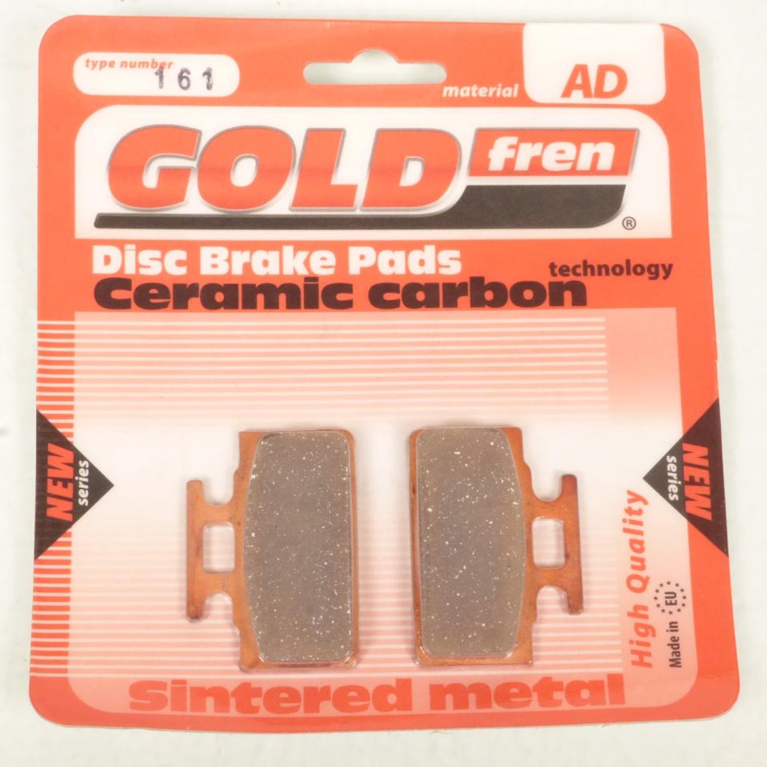 Remblokken Gold Fren voor Motor Honda 250 RS R 1988 tot 2007 linksachter Nieuw