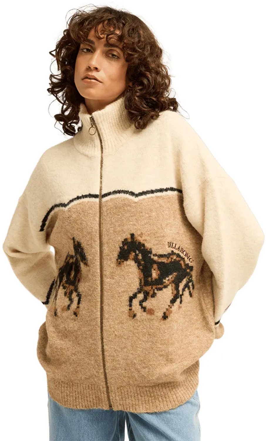 Billabong Moon Safari Trui M Vrouw Wit