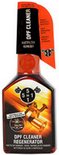 Fles 5in1 roetfilterreiniger (DPF Cleaner) met oranje accenten en 5-in-1 logo op een zwarte achtergrond.
