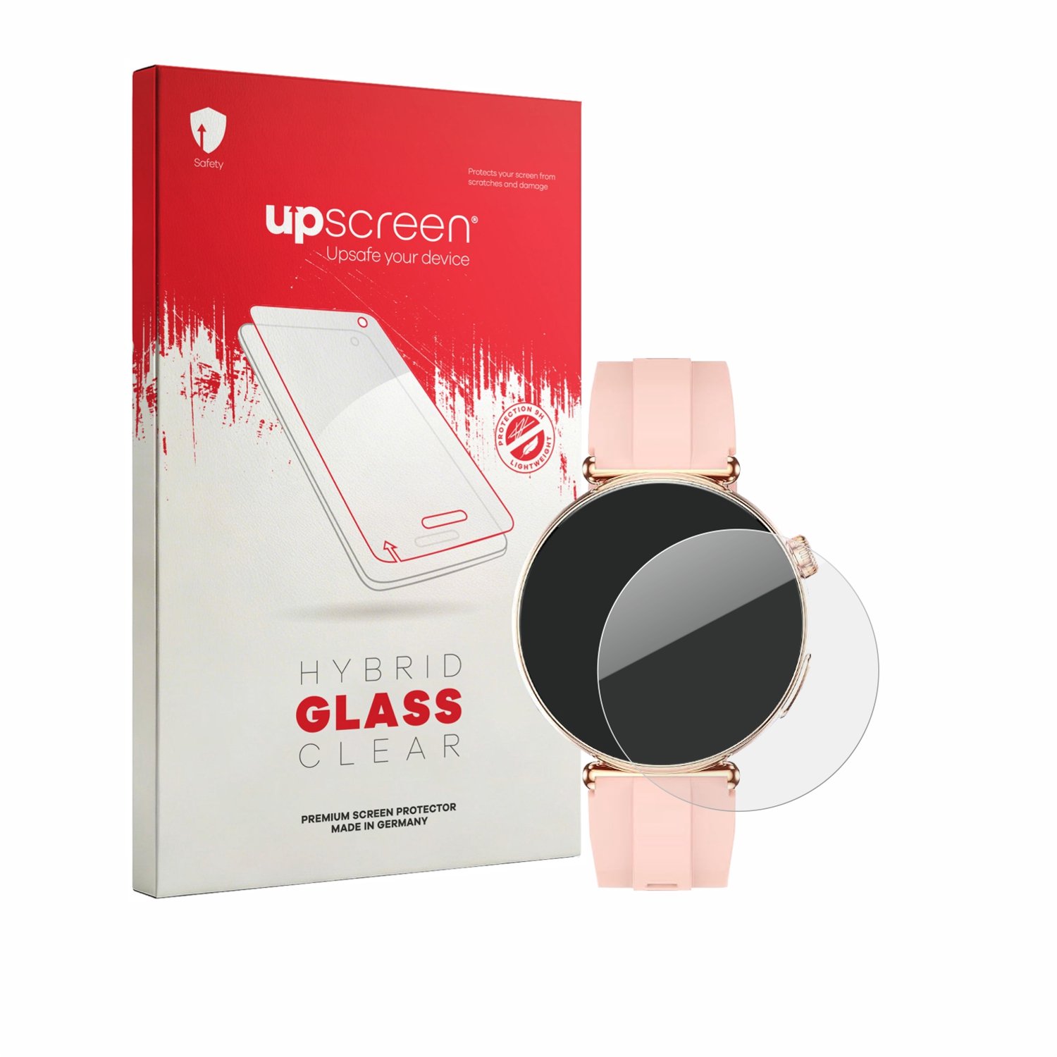 upscreen - Screenprotector voor KPEP ET491 1.32" - Folie Beschermfolie Beschermglas transparant