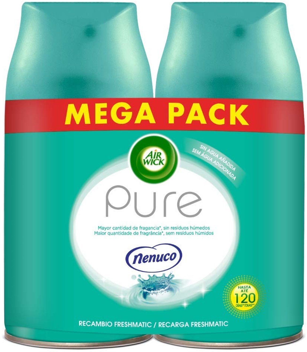 Automatische Geurverspreider Navulling 2-pack Nenuco
