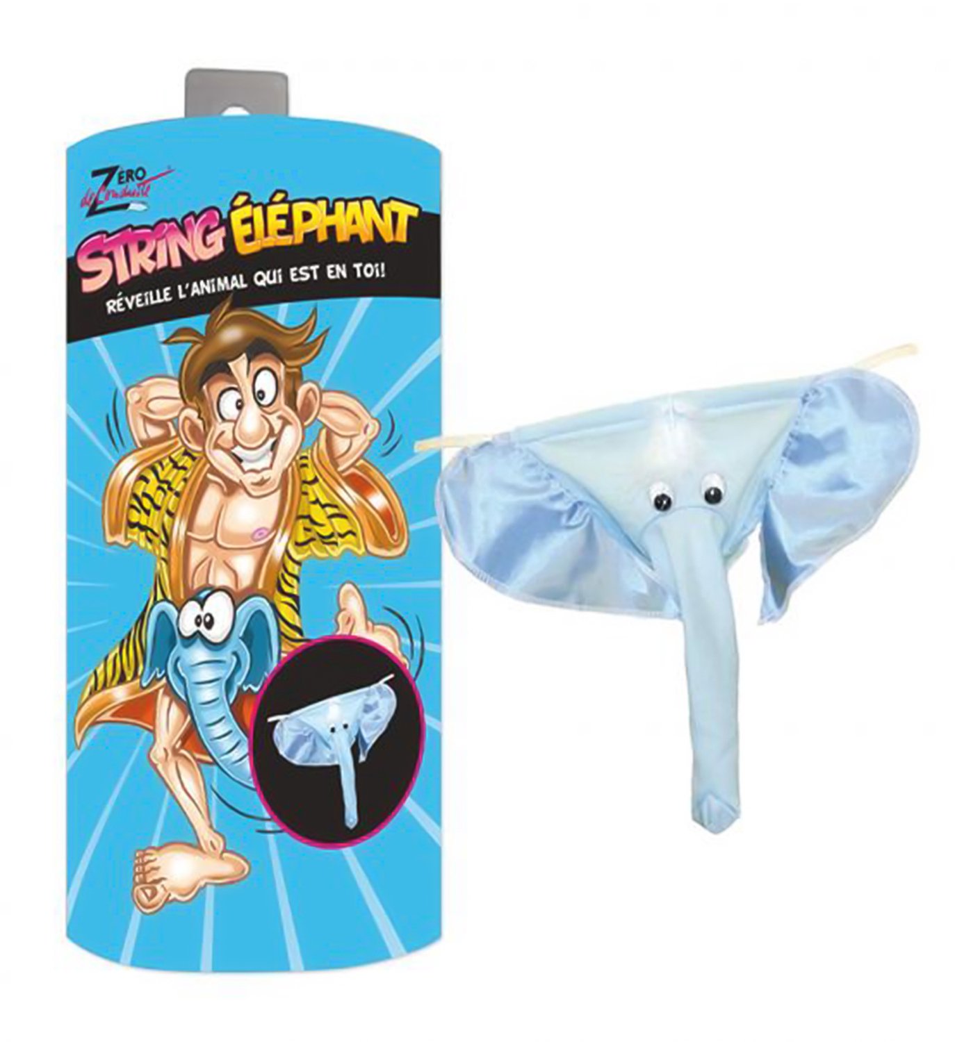 SURPRISEZ VOUS - Grappige olifant string voor volwassenen