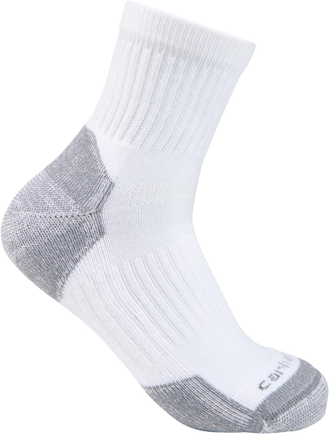 Carhartt Heren Sokken 3-Pack Katoen Blend Kwartlengte Wit