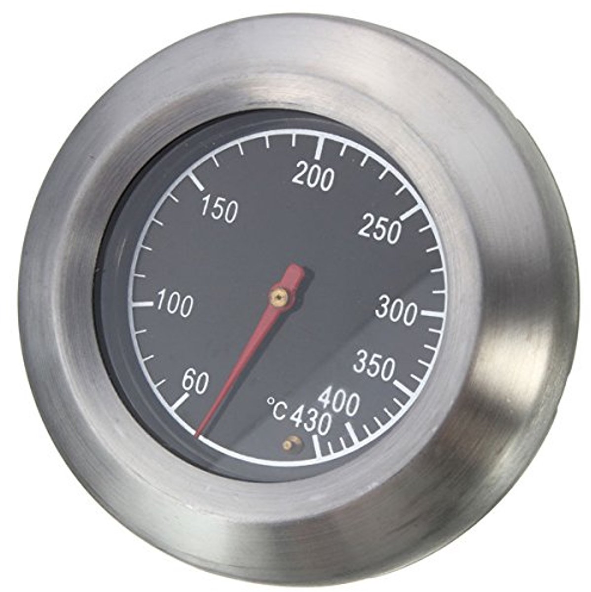 Thermometer barbecue 60-430 °C - RVS - nauwkeurige temperatuurmeting - perfect voor grillen - ShopVlot