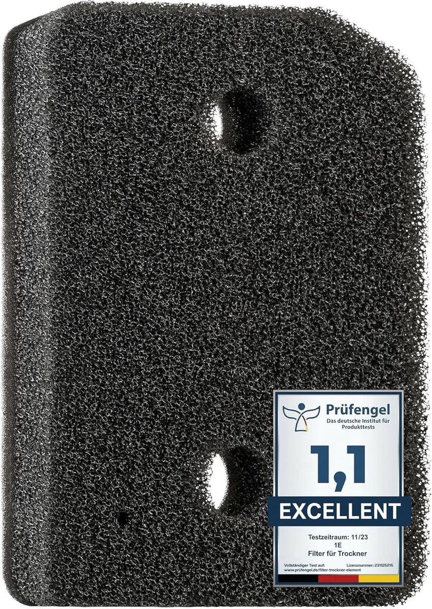SnelShoppen - Filter voor T1 Droger 9164761 - Efficiënt Lint, Stof & Vezels Verwijderen - Geschikt voor Miele TCB150WP, TCE530WP, TDD430WP en Meer