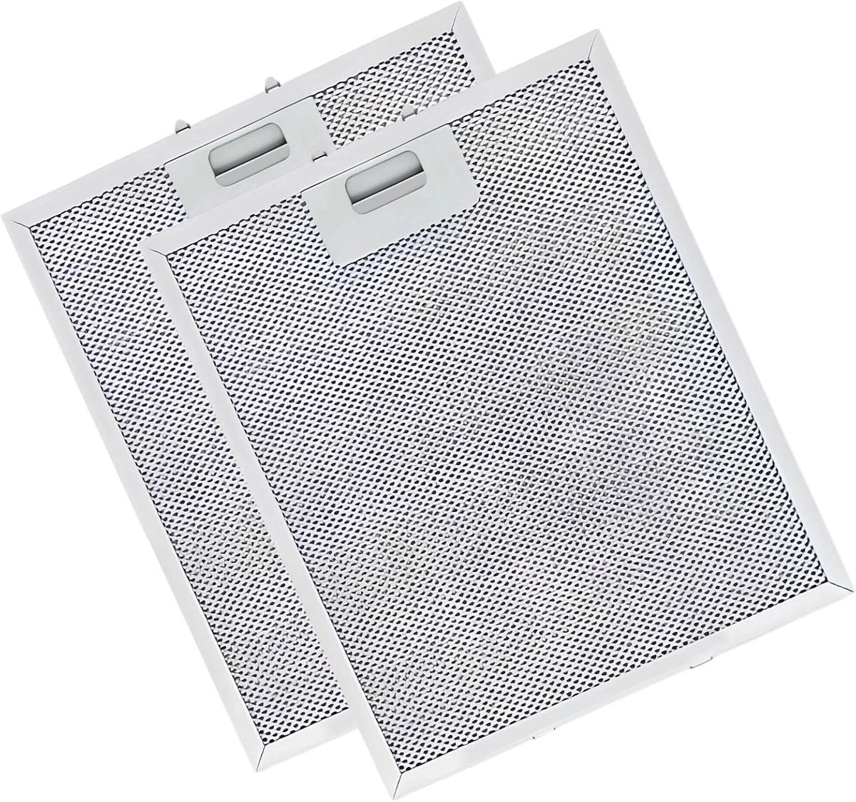 2 Stuks Afzuigkapfilter 260x320x9mm | 5-Lagig Aluminium Vetfilter |