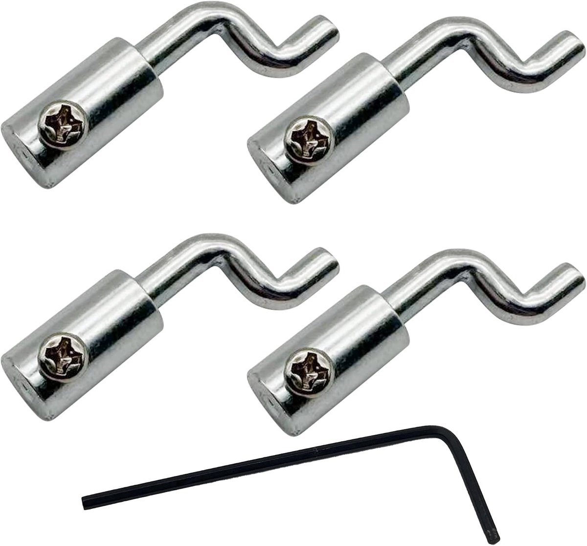 4 Stks Z Bend Gaskabel End Universele Kabel Draad Stop voor Grasmaaier Mini Bike Go Kart Motor Remkabel Verstelbare Z Hoofd