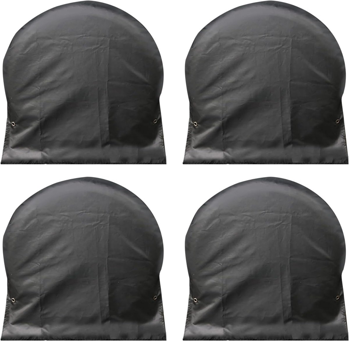 4 stuks bandenhoezen voor RV-wiel, Oxford waterdichte autowielhoes, winddichte bandenbescherming voor camper, SUV, vrachtwagen, aanhangwagen, camper, met haken en elastisch koord (27-29 inch)