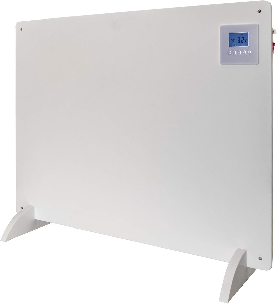 Bimar HC507 Verwarmingspaneel voor muur en vloer, natuurlijke convectie, vermogen 550 watt, elektrische wandconvector van cementvezel, overschilderbaar met waterverf, beschermingsklasse IP20