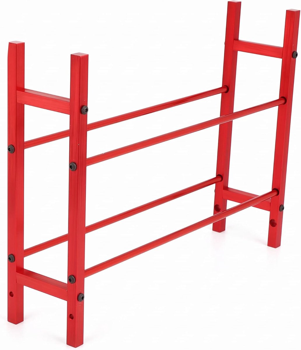 Bandenrek, Duurzaam, Langdurig RC bandendisplayplank, Eenvoudige Montage, Eenvoudige Installatie 1, 9 Inch Bandenhouder, voor SCX10 90046 D90 1/10 Model Crawler CarRed (Rood)