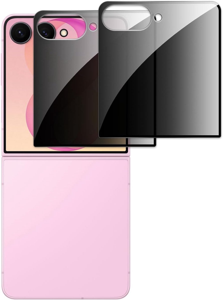 2 stuks gehard glas anti-spionage voor Samsung Galaxy Z Flip 8