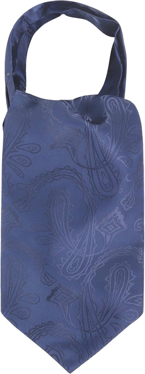 Stropdassjaal Ascotstropdas Ascot Tie Sjaal Cravat Stropdas Retro Chic voor Gentleman