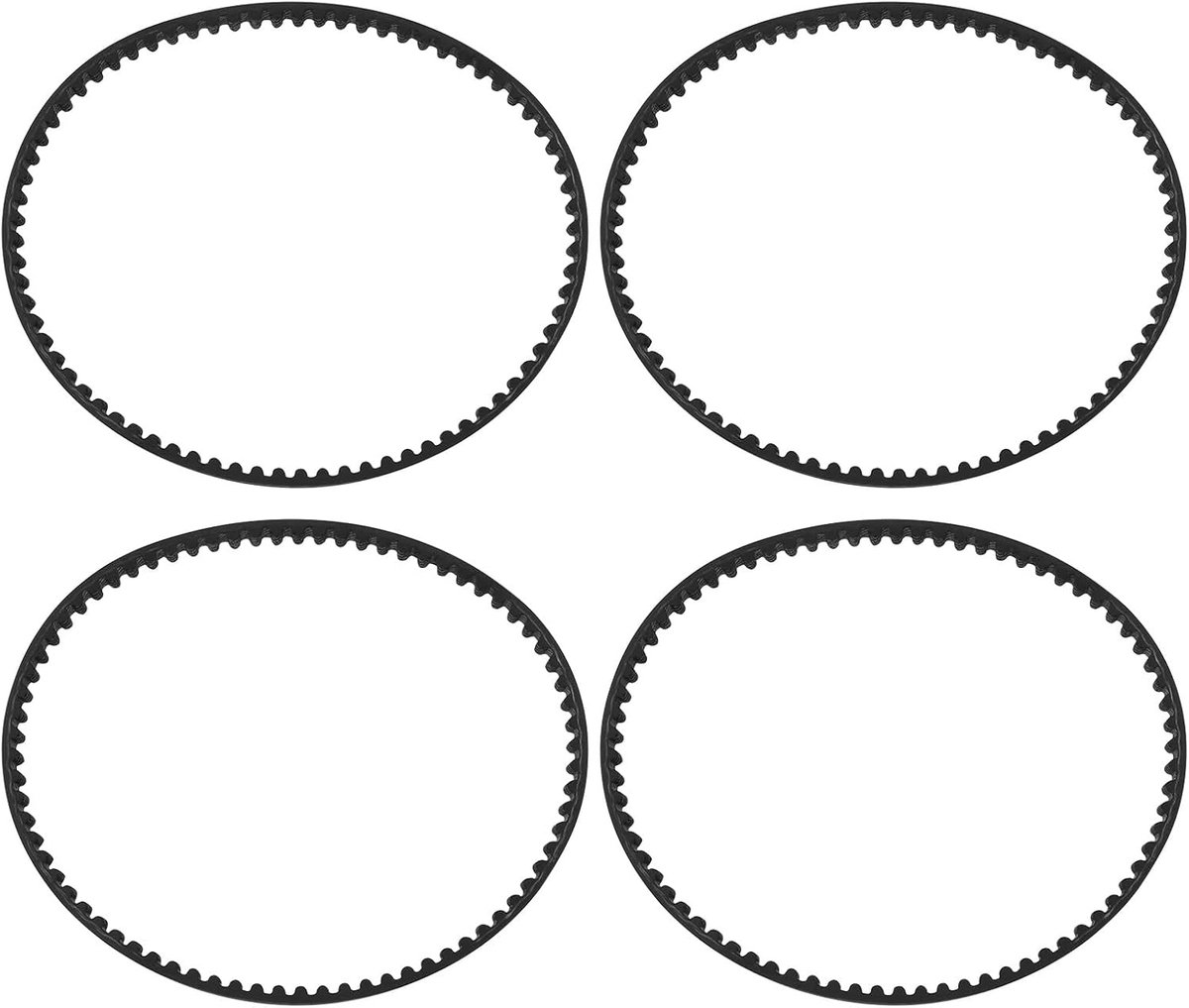 4 stuks HTD 225-3M-6 rubberen eindeloze tandriem 75T 225MM steeklengte x 6mm breedte synchrone aandrijfriemen gesloten lus tandriem