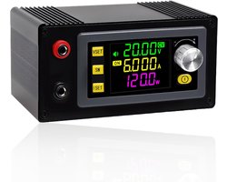 Instelbare Buck Boost-Converter Spanningsregelaar DC6-36V 120W Numerieke Besturing Hefspanning Constante Spanning Constante Stroom Zonne-Laadmodule LCD-Scherm met Uitgebreide Interface.