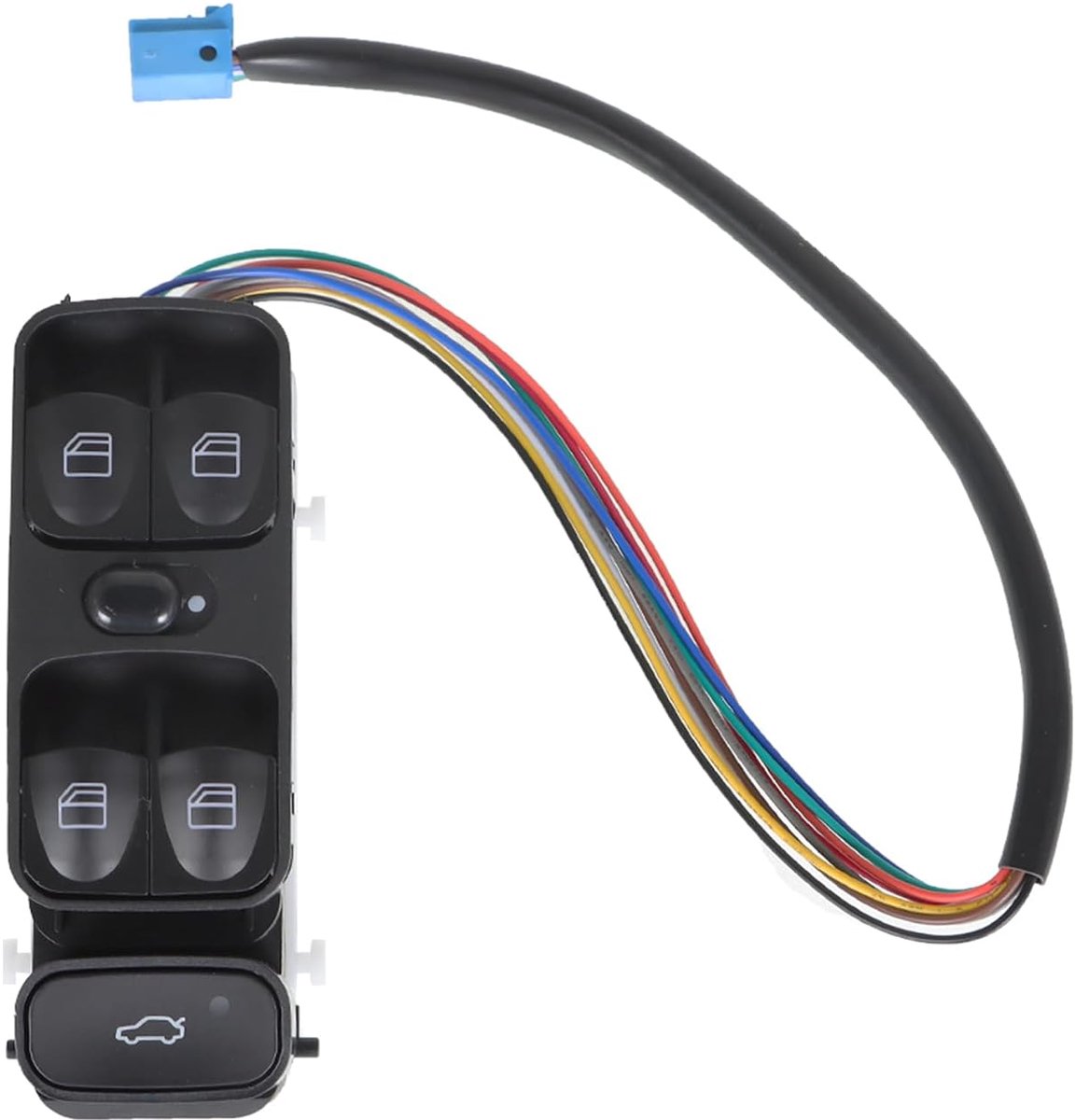 Voorruit Schakelaar Master Schakelaar Ruitbediening 2098203410 Vervanging Voor 2003-2009 Mercedes-Benz C209 CLK320 CLK500 CLK550