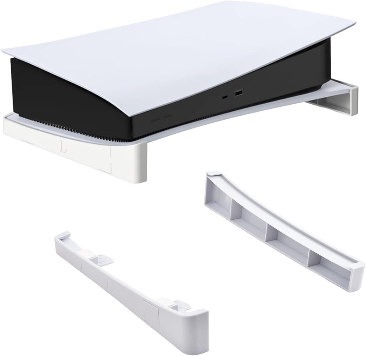 Standaard voor PS5, basisstandaard compatibel met Playstation 5 Disc & Digital Editions, horizontale standaard voor PS5-accessoires, standaard met anti-slip pads, compatibel met PS5