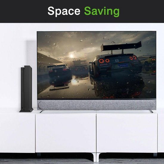 Houder voor Xbox One X console, zwart — afbeelding 3