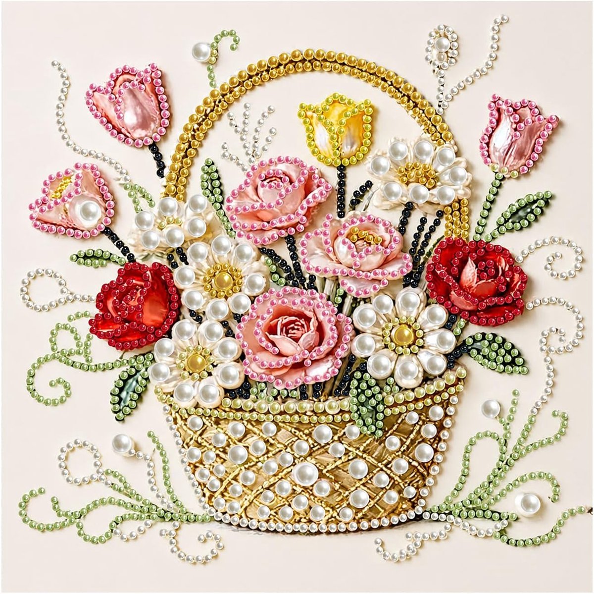 Diamond Painting 30×30cm, Kralen DIY Schilderset, Speciale Vorm Diamant Schilderij voor Volwassen Knutselactiviteit, Wanddecoratie Thuis & Persoonlijke Cadeau-ideeën