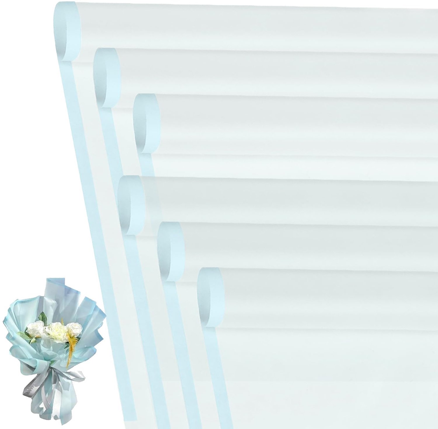 40 Vellen Waterproof Bloemen Inpakpapier
