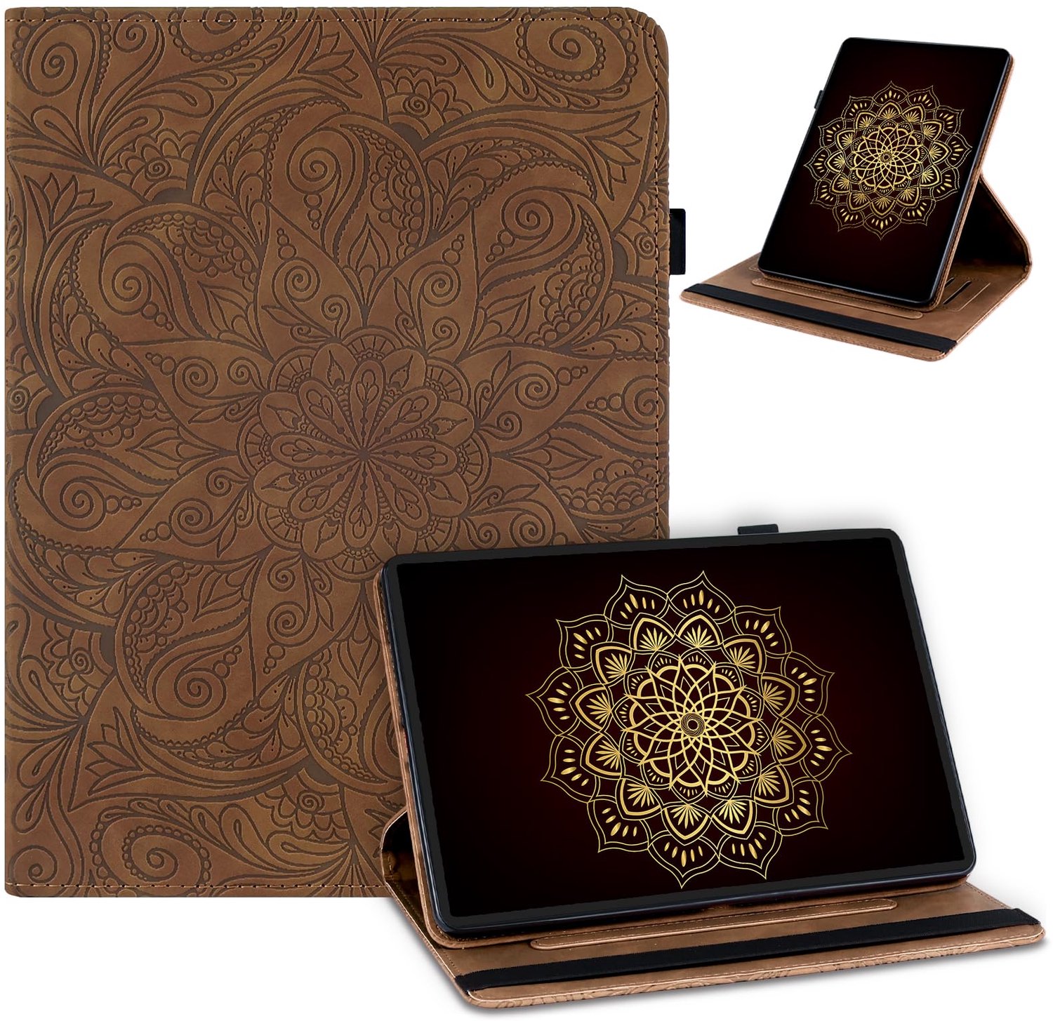 PU Leren Beschermhoes voor iPad met Rotatie