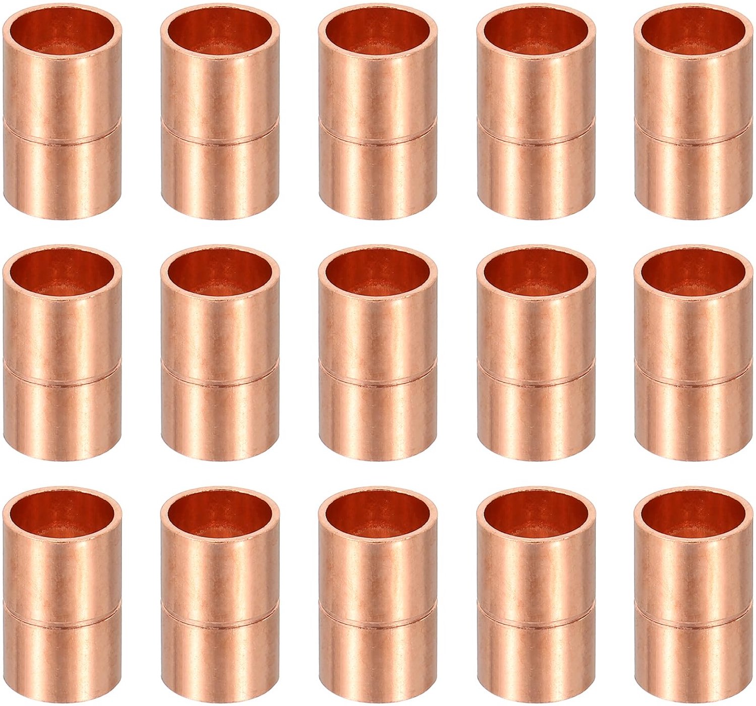 15 Stuks Koper Koppelingsfittingen met 3/8 Inch ID