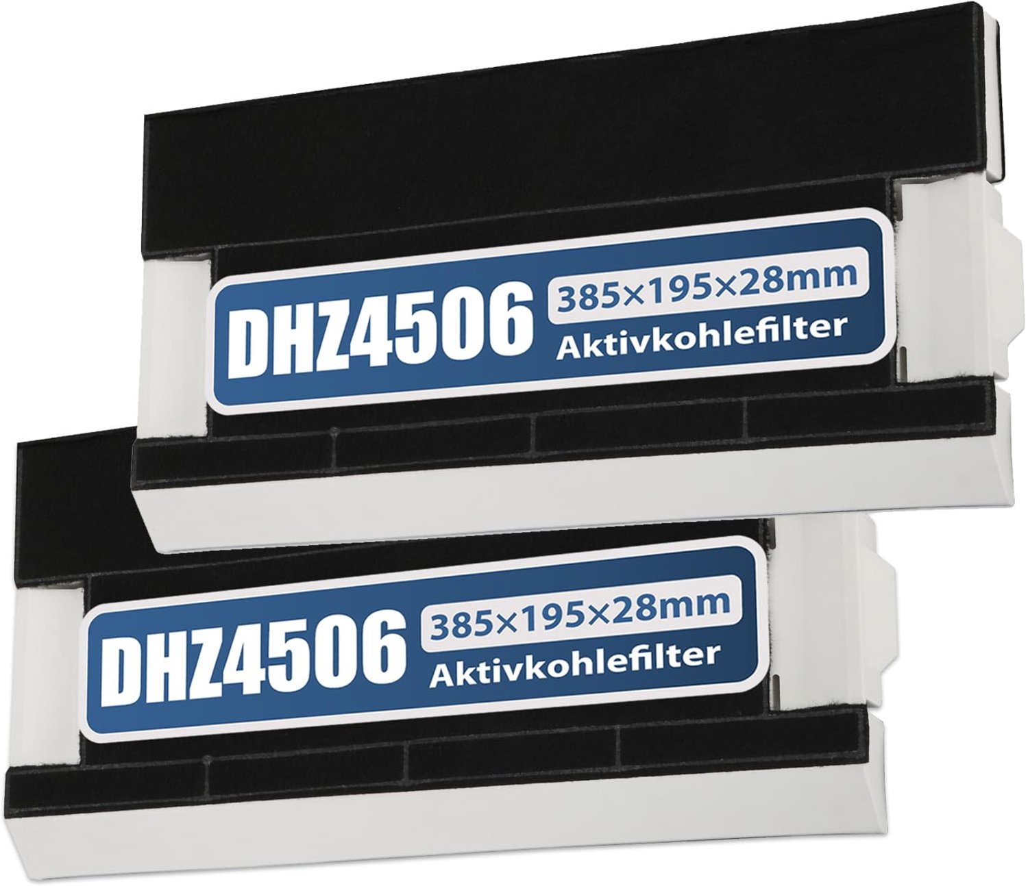 Set van 2 Actieve Koolstoffilters voor Afzuigkappen