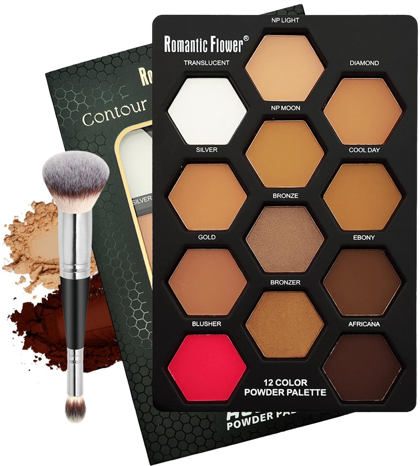 Multifunctioneel Contourpalet met Borstel