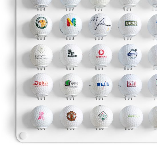 Golfbal Displaystandaard van Metaal, Elegant en Functioneel — afbeelding 4