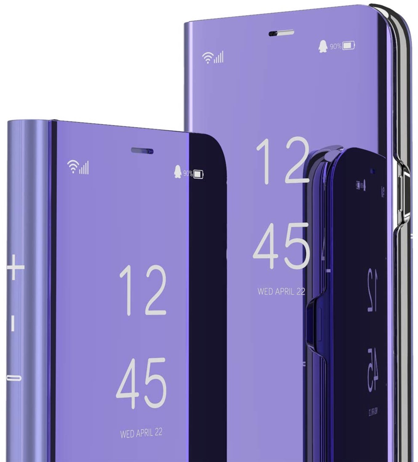 Mirror Design Flip Case voor Xiaomi 12 met Kickstand