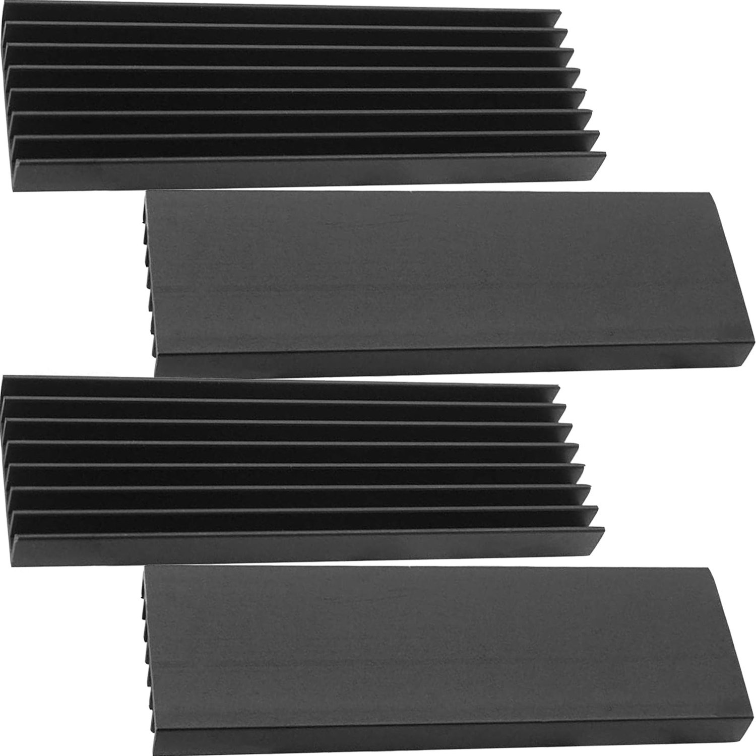 Set van 4 M2 SSD Koellichamen met Thermo-tape