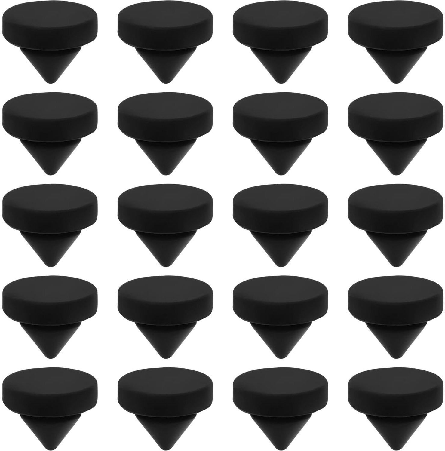 20 Rubber Push-in Voeten voor Huishoudelijke Apparaten