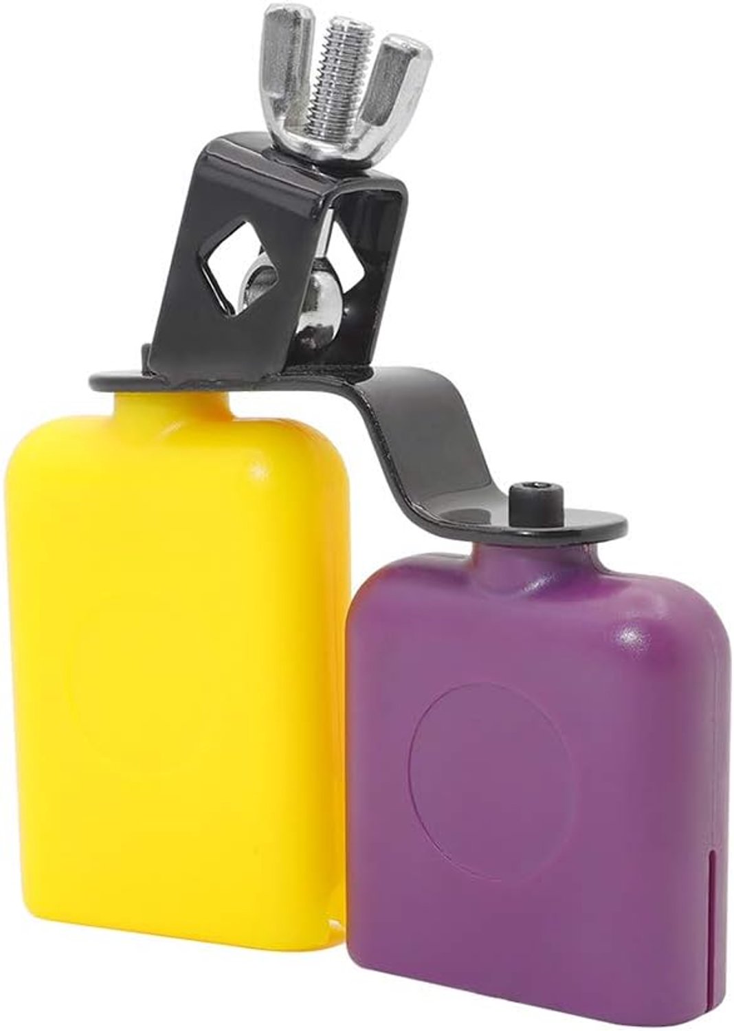 Cowbell Bicolor Cowbell voor Drumstel Hoge en Lage Tonen Midium Size