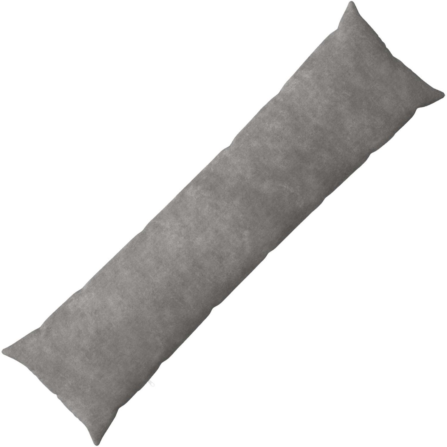 vidaXL Dekenkussen - HEERLEN - Lichtgrijs - 40 - x - 145 - cm - Microfiber - Fleece
