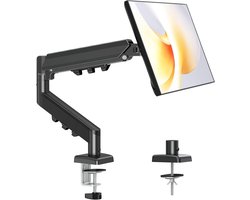 Monitorarm Gasveer 13-32 inch, VESA 75/100mm, Zwart
