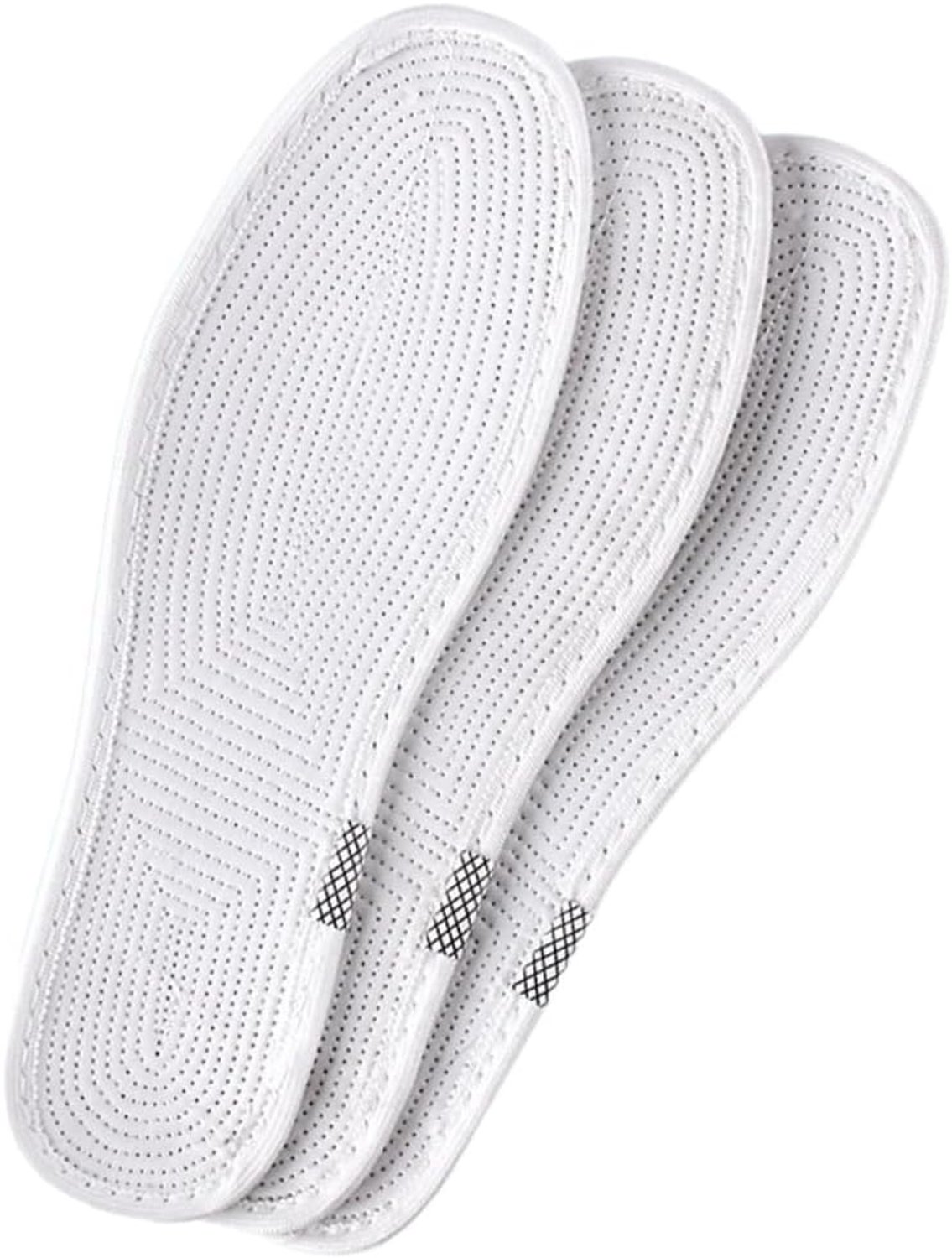 2 paar Mille-lagen-doeken van puur katoen, inlegzolen, wasbare schoeninlegzolen, ademende inlegzolen tegen zweetvoeten, schoeninlegzolen, maat 35-47, beige, 41 cm, randbinding